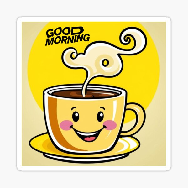 Artikel-Vorschau von Guten Morgen, Kaffeeliebhaber, designt und verkauft von evacreations14.
