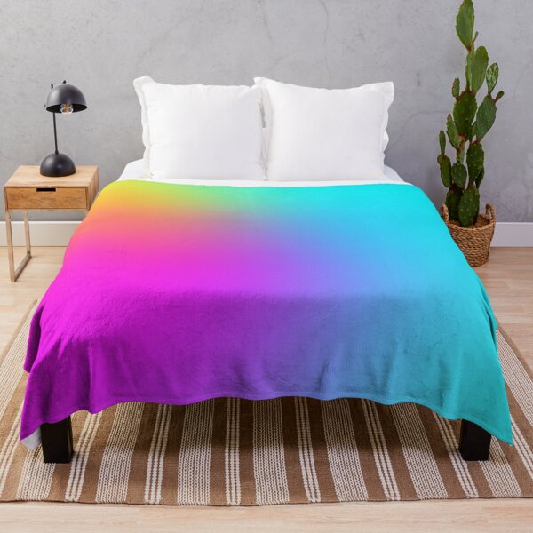 Item preview, Rainbow Gradient: A Spectrum from Magenta to Turquoise designed and sold by Patternair.