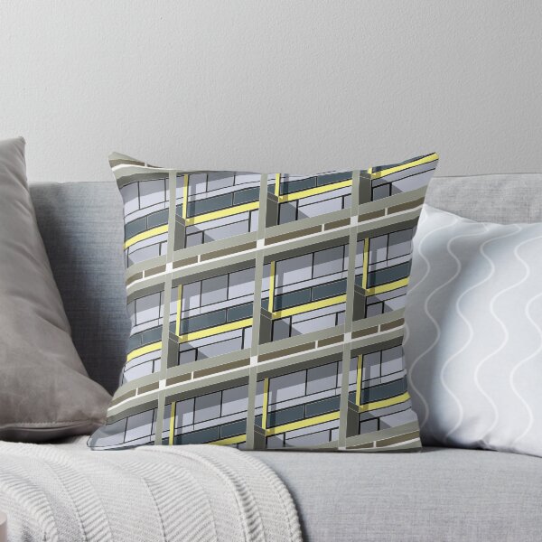 Binley House Throw Pillow