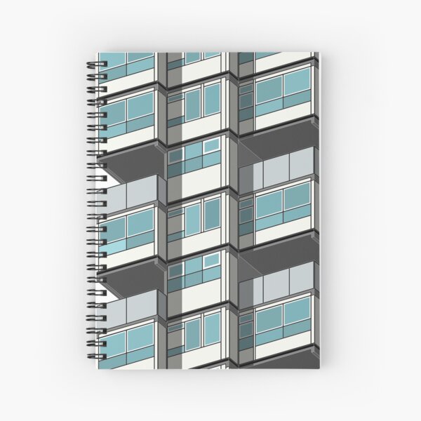 Lambeth Towers Spiral Notebook