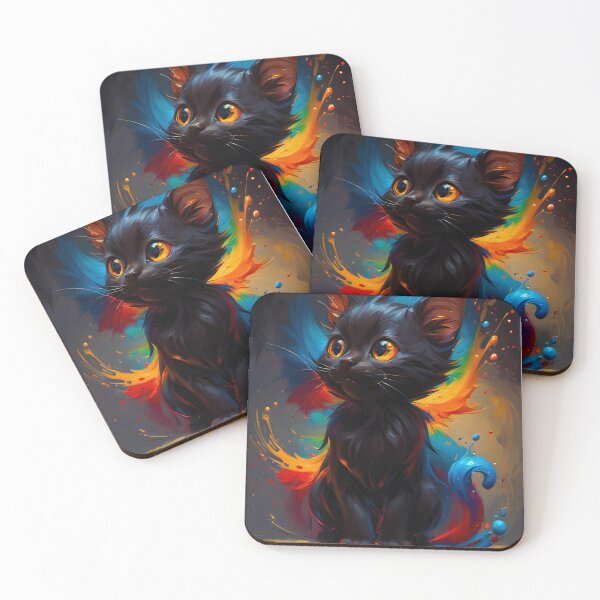 Item preview, Vivid Feline Fantasy designed and sold by Sketches-Design.