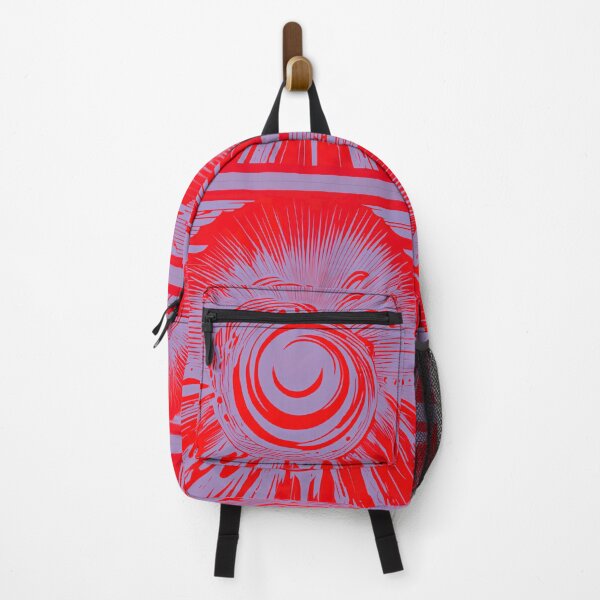 Item preview, Abstract Geometric Explosion with Bold Red and Purple Tones designed and sold by DreamsArtwear.