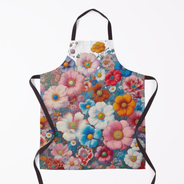 Item preview, Flowers, botanical, spring, floral pattern, cottagecore, japanese pop art designed and sold by Sugar Wisdom .