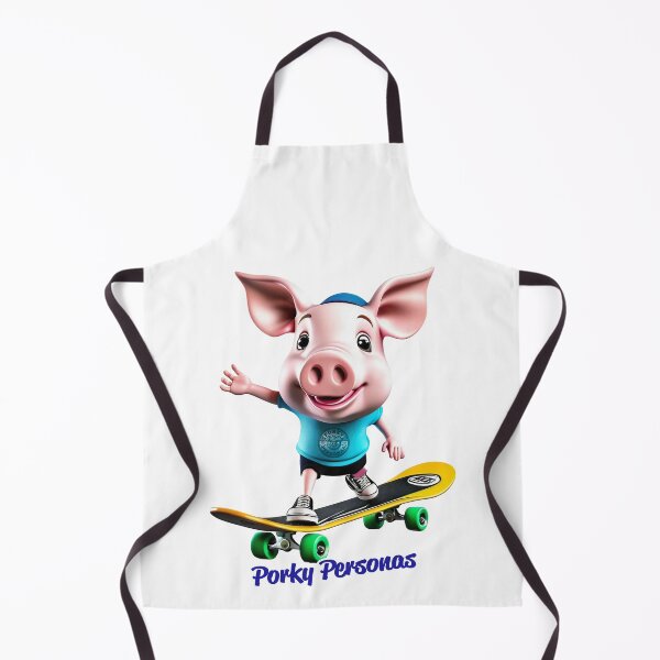 Item preview, Porky Personas Funny Pig Characters designed and sold by Drone-tees.