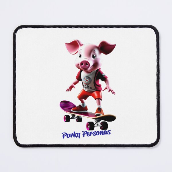 Item preview, Porky Personas Funny Pig Characters designed and sold by Drone-tees.