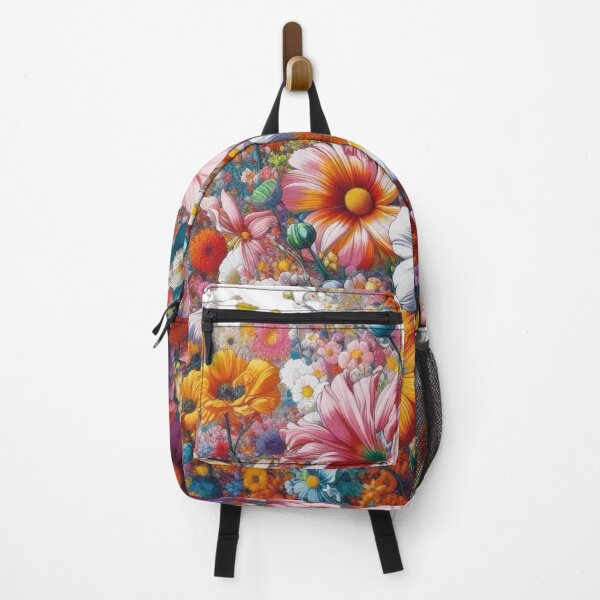 Item preview, Flowers, botanical, spring, floral pattern, cottagecore, japanese pop art designed and sold by Sugar Wisdom .
