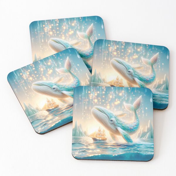 Item preview, Fairy Blue Whale in the Open Sea designed and sold by Celedrine-art.