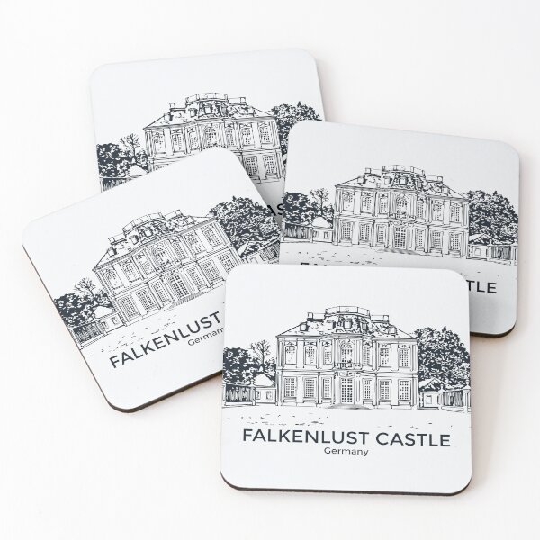 Item preview, Falkenlust Castle - Germany designed and sold by Lakeric Cityscapes.
