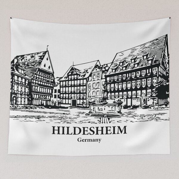 Item preview, Hildesheim - Germany designed and sold by Lakeric Cityscapes.