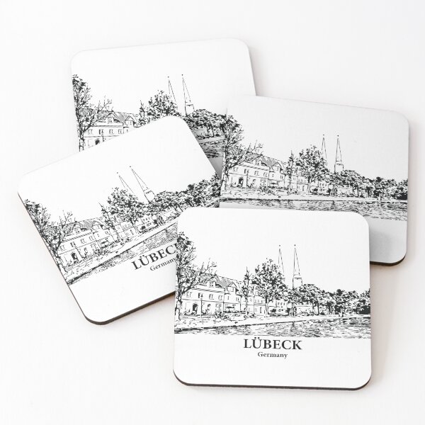 Item preview, Lübeck - Germany designed and sold by Lakeric Cityscapes.