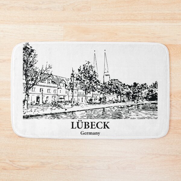 Item preview, Lübeck - Germany designed and sold by Lakeric Cityscapes.
