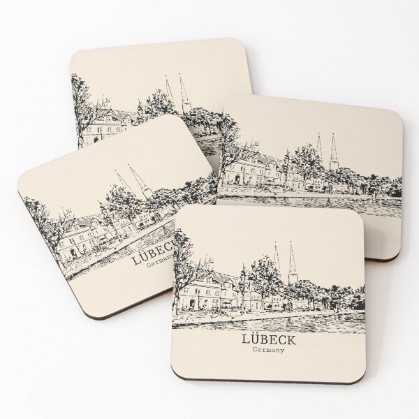 Item preview, Lübeck - Germany designed and sold by Lakeric Cityscapes.