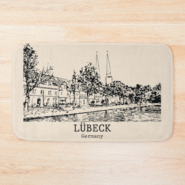 Item preview, Lübeck - Germany designed and sold by Lakeric Cityscapes.