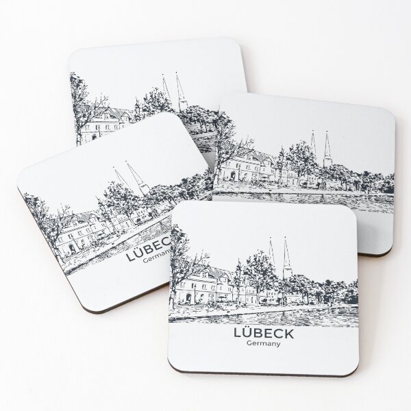 Item preview, Lübeck - Germany designed and sold by Lakeric Cityscapes.