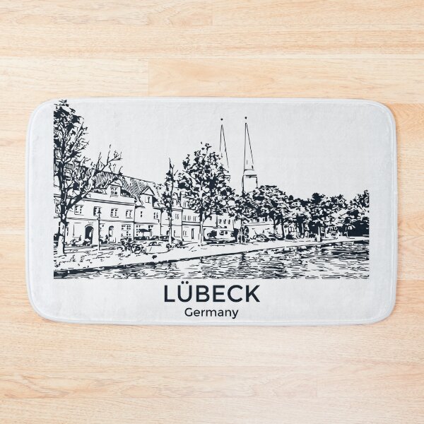 Item preview, Lübeck - Germany designed and sold by Lakeric Cityscapes.