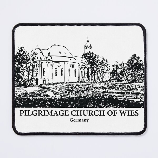 Item preview, Pilgrimage Church of Wies - Germany designed and sold by Lakeric Cityscapes.