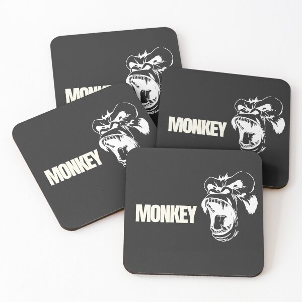 Item preview, angry monkey designed and sold by UniqueByMarko.