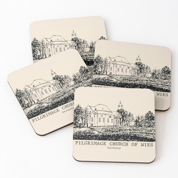 Item preview, Pilgrimage Church of Wies - Germany designed and sold by Lakeric Cityscapes.