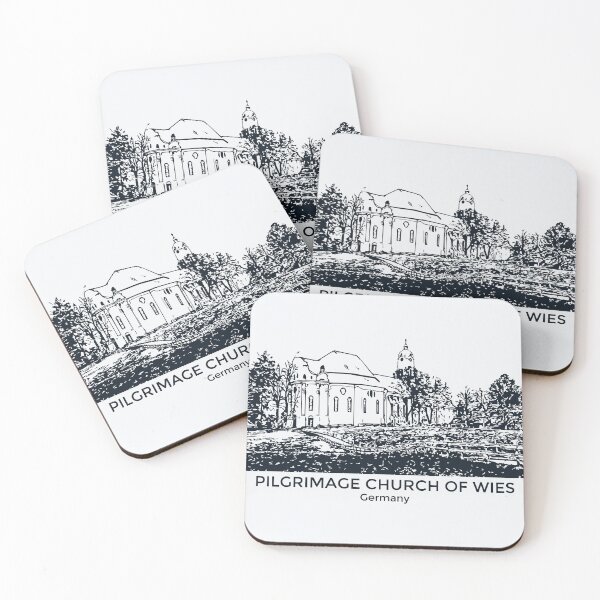 Item preview, Pilgrimage Church of Wies - Germany designed and sold by Lakeric Cityscapes.