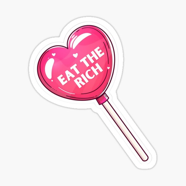 Item preview, Eat the rich designed and sold by MendaciousMina.