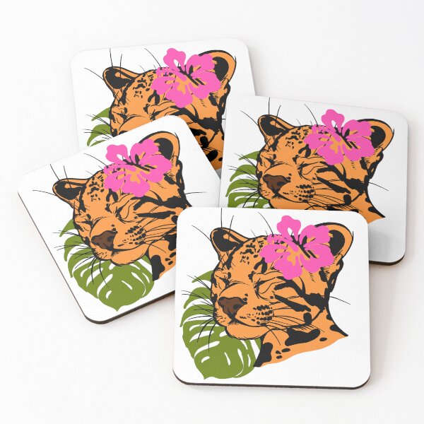 Item preview, Tropical leopard designed and sold by Maryart8.
