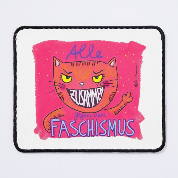 Item preview, All together against fascism designed and sold by Bergmann-Illu.