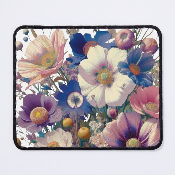 Item preview, Flowers, botanical, spring, floral pattern, cottagecore, japanese pop art designed and sold by Sugar Wisdom .