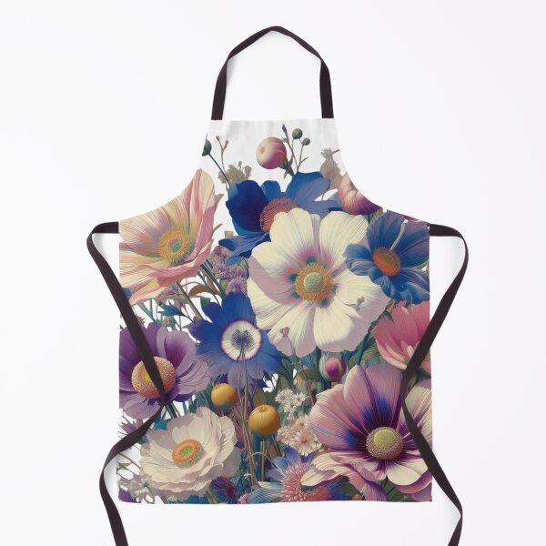 Item preview, Flowers, botanical, spring, floral pattern, cottagecore, japanese pop art designed and sold by Sugar Wisdom .