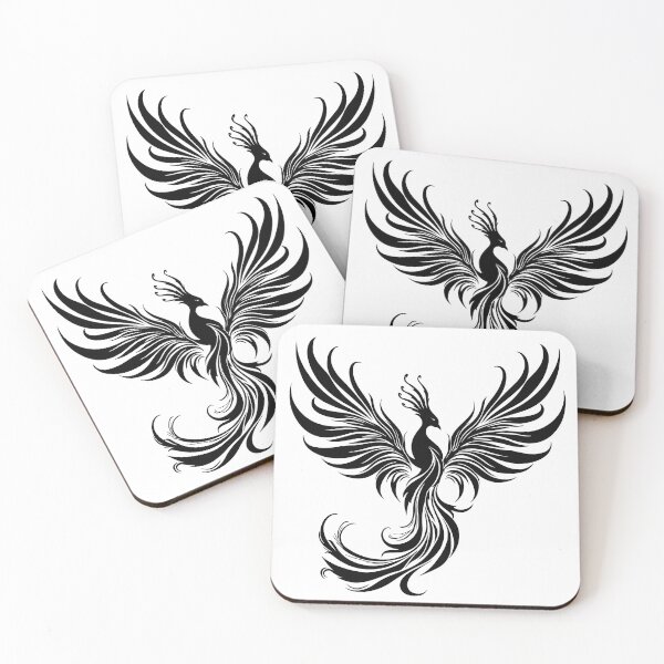 Item preview, Phoenix black. designed and sold by NextDoorToMe.
