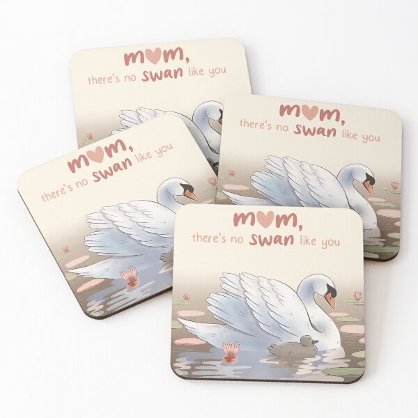 Item preview, Mum, There's No One Like You Swan designed and sold by Melissa Jan.
