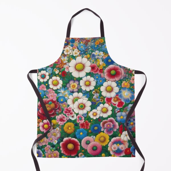 Item preview, Flowers, botanical, spring, floral pattern, cottagecore, japanese pop art designed and sold by Sugar Wisdom .