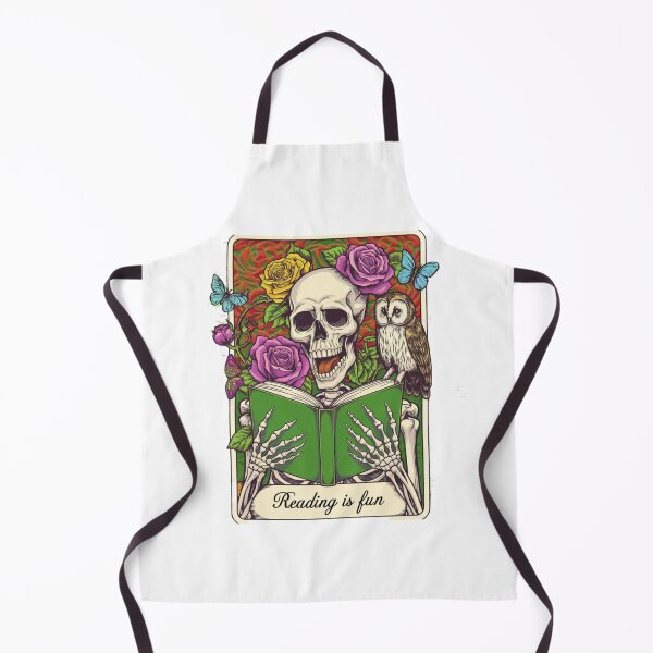 Item preview, Reading is fun, books, skeleton, dead, funnyfits70, Humor, Funny, retro, vintage, funny quotes, animal humor, designed and sold by FunnyFits70.