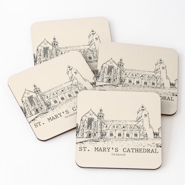 Item preview, St. Mary's Cathedral - Germany designed and sold by Lakeric Cityscapes.