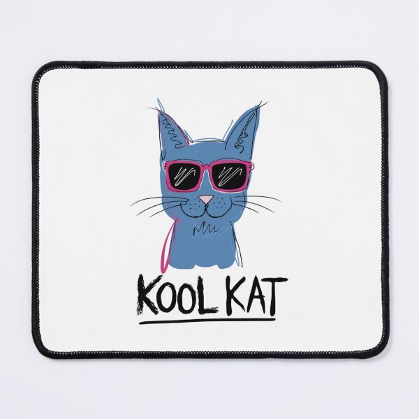 Item preview, Kool Kat, Cool, Chill, Shades On, Drama Off, Cat, cool, funnyfits70, Humor, Funny, retro, vintage, funny quotes, animal humor, designed and sold by FunnyFits70.