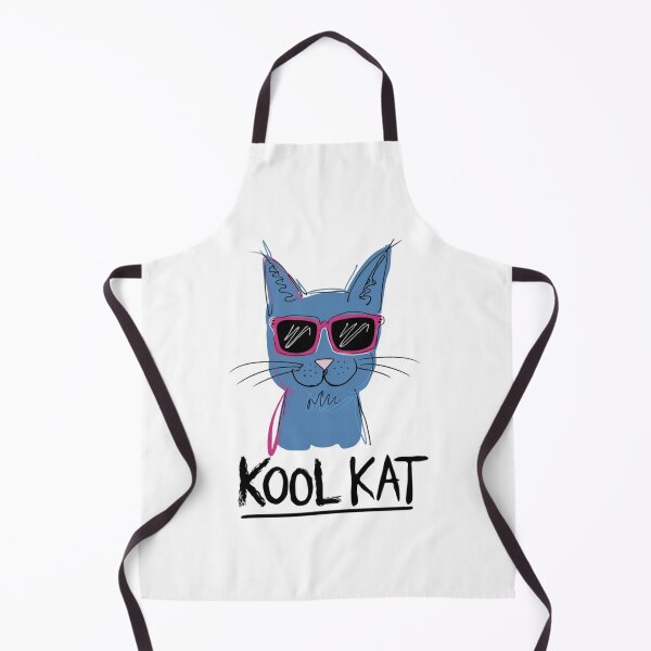 Item preview, Kool Kat, Cool, Chill, Shades On, Drama Off, Cat, cool, funnyfits70, Humor, Funny, retro, vintage, funny quotes, animal humor, designed and sold by FunnyFits70.