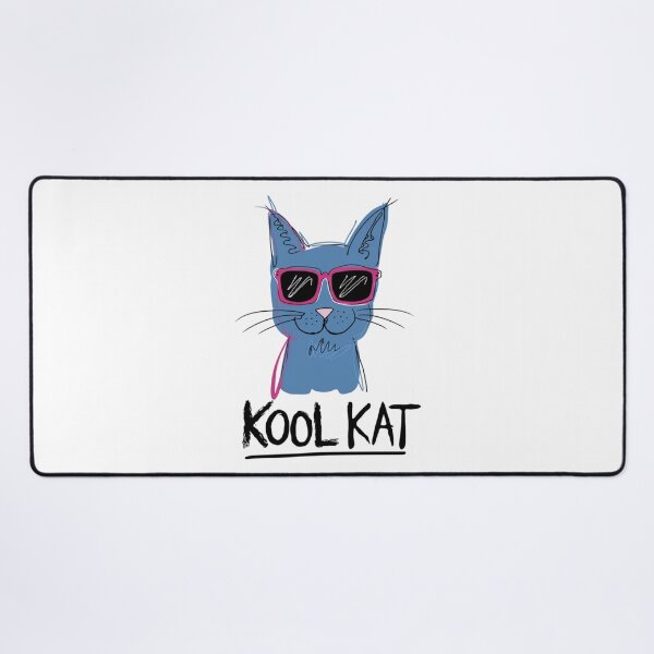 Item preview, Kool Kat, Cool, Chill, Shades On, Drama Off, Cat, cool, funnyfits70, Humor, Funny, retro, vintage, funny quotes, animal humor, designed and sold by FunnyFits70.