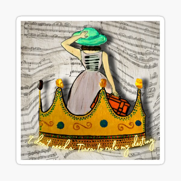 Item preview,  Crown Of Hope : A Girl With A Piano Dress designed and sold by Touch The Music.