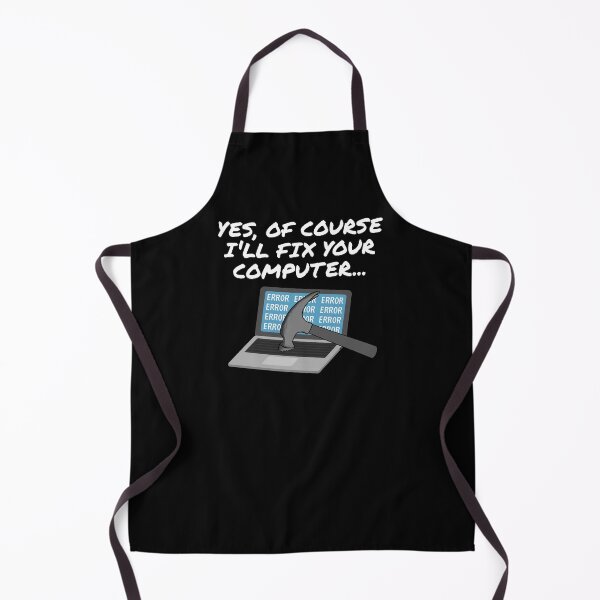 Item preview, Yes Of Course I'll Fix Your Computer, IT Technician, Office Humour designed and sold by doodlerob.