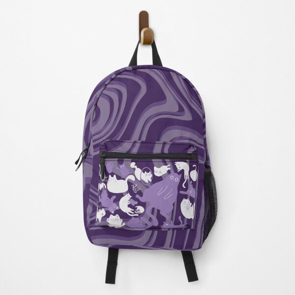 Item preview, Collage de gato corpulento 2 - morado designed and sold by ProsetoPrint.