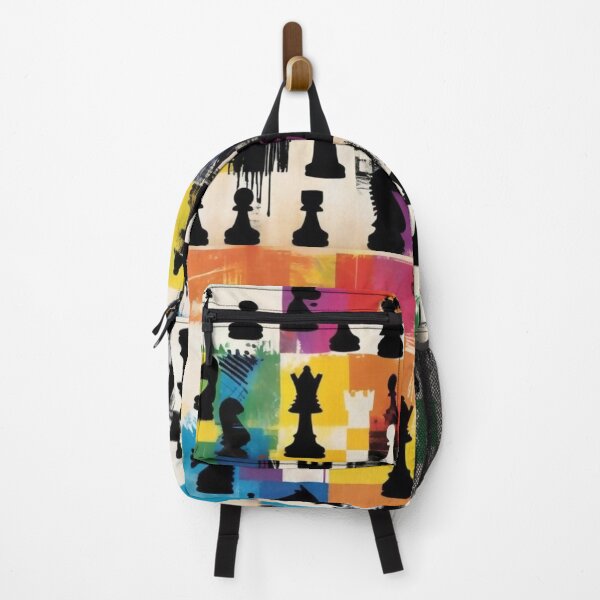 Item preview, Strategic Chaos - Abstract Chess Graffiti Art designed and sold by SparkyBamBam.