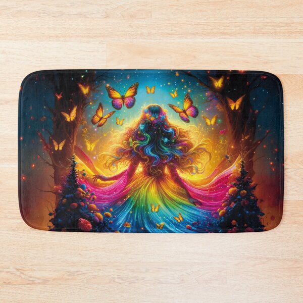 Item preview, Princess Rainbow and Butterfly in a Fairytale Setting designed and sold by Celedrine-art.
