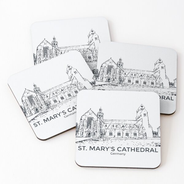 Item preview, St. Mary's Cathedral - Germany designed and sold by Lakeric Cityscapes.