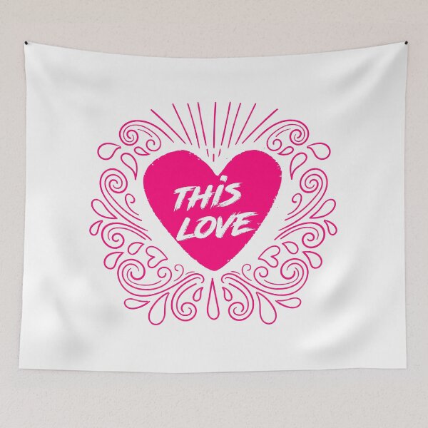 Item preview, This love for ever.pink designed and sold by WA-IF shop.