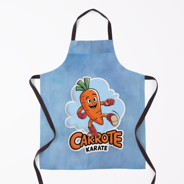 Item preview, Carrote Karate Cartoon Character - Fun and Playful Martial Arts Carrot Design designed and sold by Witsprings.