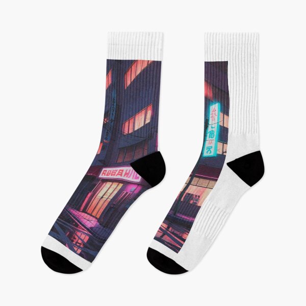 Item preview, Kyoto Dreams – Neon Reflections designed and sold by RetroRebootShop.