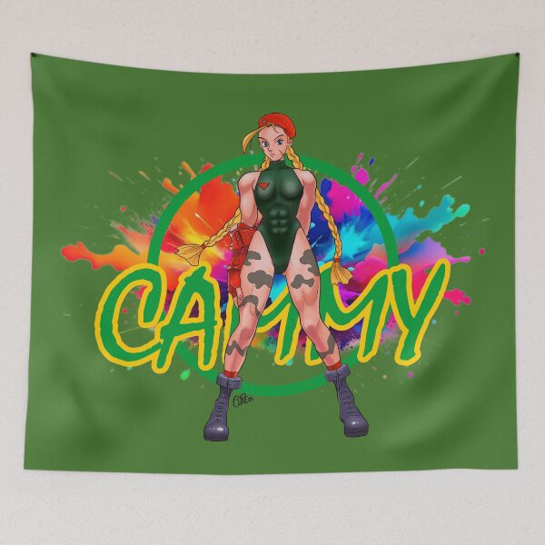 Item preview, WARRIOR GIRL STREET FIGHTER ARCADE GAME - CAMMY - D1 designed and sold by CuPensky.