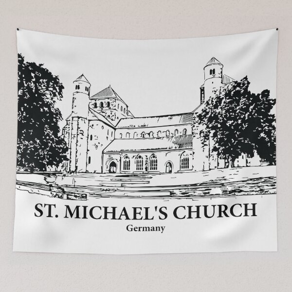 Item preview, St. Michael's Church - Germany designed and sold by Lakeric Cityscapes.