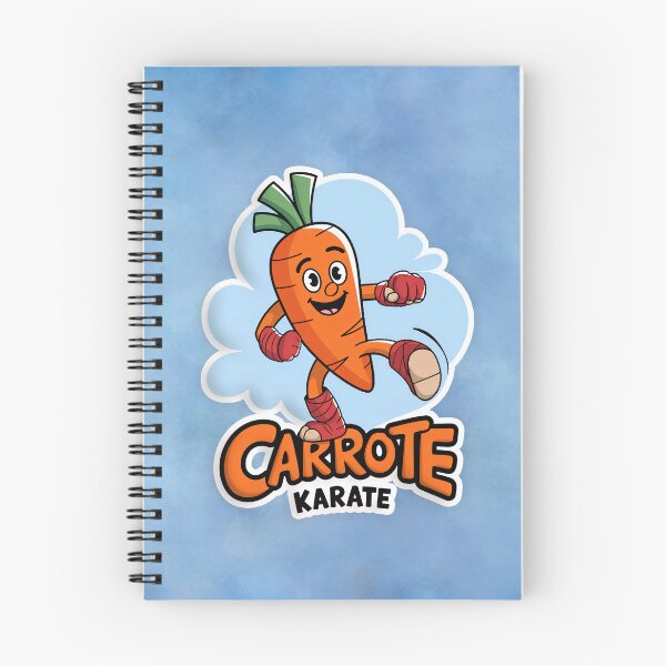 Item preview, Carrote Karate Cartoon Character - Fun and Playful Martial Arts Carrot Design designed and sold by Witsprings.