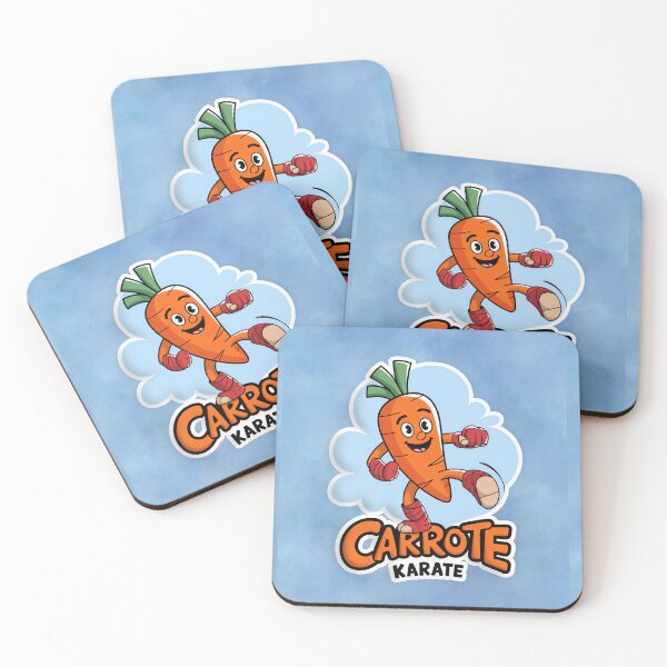 Item preview, Carrote Karate Cartoon Character - Fun and Playful Martial Arts Carrot Design designed and sold by Witsprings.