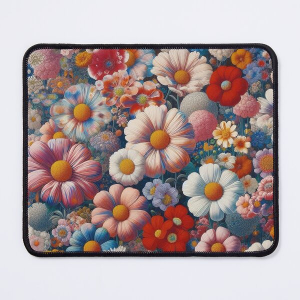 Item preview, Flowers, botanical, spring, floral pattern, cottagecore, japanese pop art designed and sold by Sugar Wisdom .